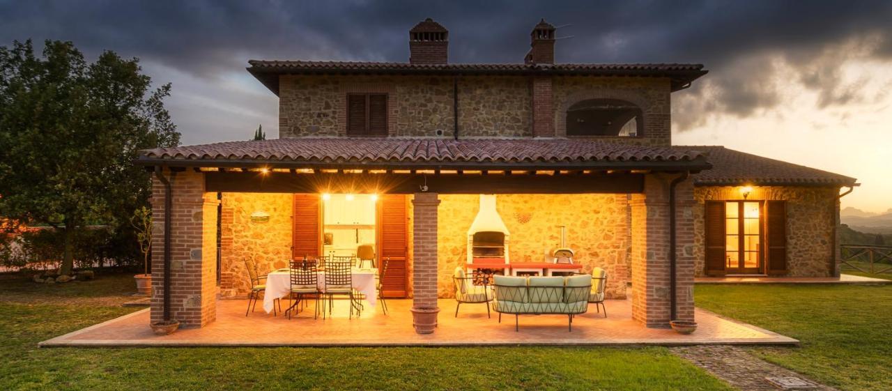 Casa Ora D'Oro - Panoramic Views / Pool / Private Garden Villa Трекуанда Екстериор снимка