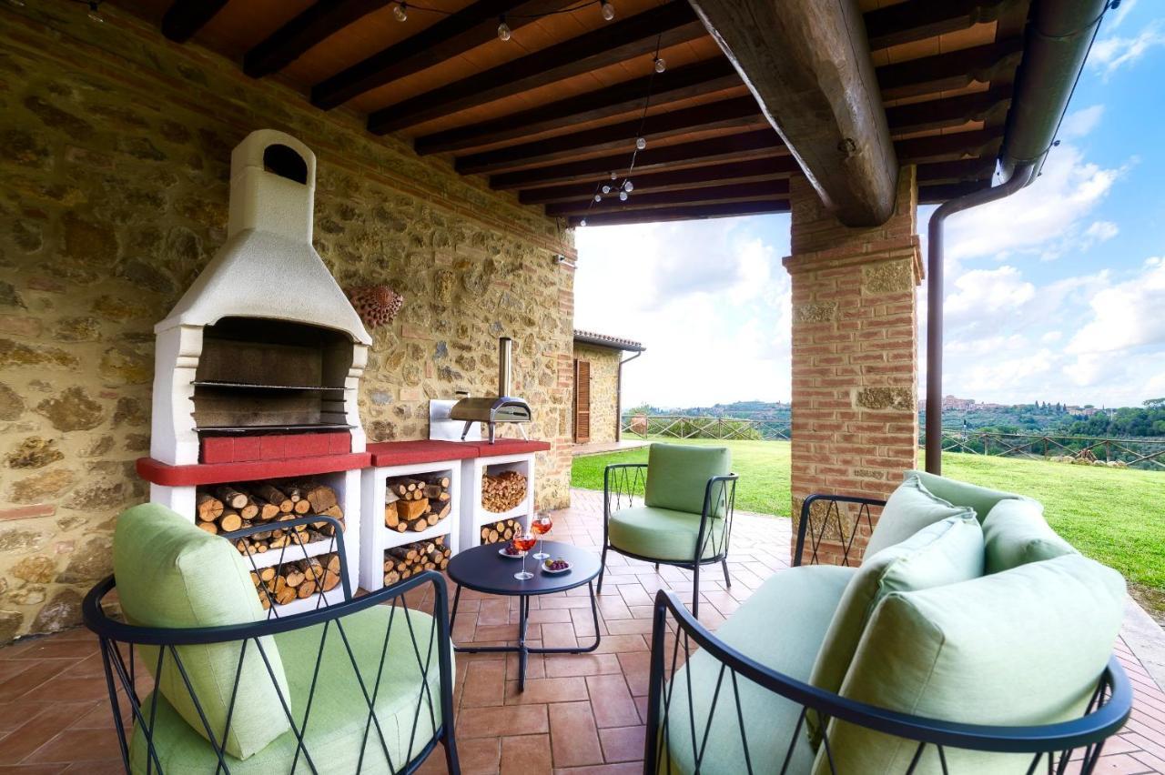 Casa Ora D'Oro - Panoramic Views / Pool / Private Garden Villa Трекуанда Екстериор снимка